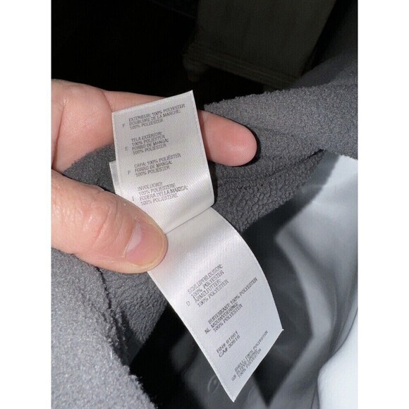 Mens The North Face TKA Glacier Fleece Full Zip Jacket NWOT Goblin Blue - Picture 5 of 6